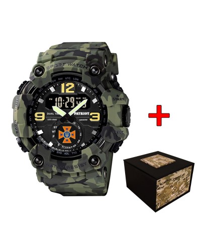 Купити Patriot 004CMGRDSNS ДСНС Зелений камуфляж + Коробка.