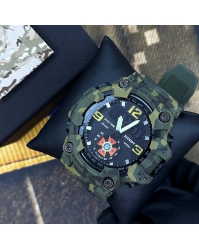 Купити Patriot 004CMGRDSNS ДСНС Зелений камуфляж + Коробка.