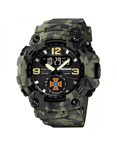 Купити Patriot 004CMGRDSNS ДСНС Зелений камуфляж + Коробка.