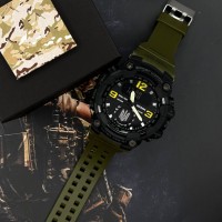Чоловічий тактичний годинник Patriot 004AGUASI Тризуб з комбінованим циферблатом та водозахистом 5 ATM