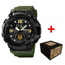 Patriot 004AGUAGD Тризуб золото Зелені + Коробка.