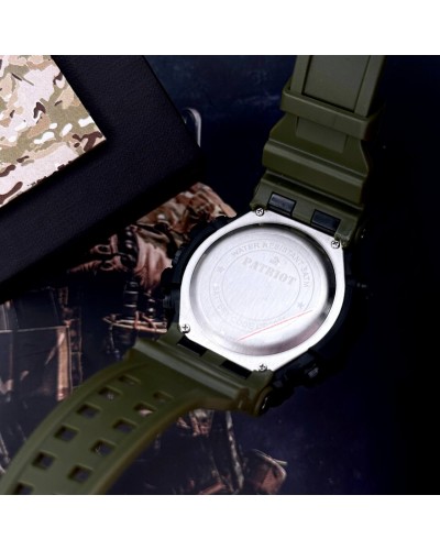 Купити Patriot 004AGUAGD Тризуб золото Зелені + Коробка.