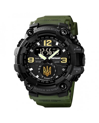 Купити Patriot 004AGUAGD Тризуб золото Зелені + Коробка.