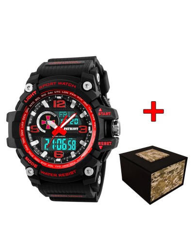 Купить Patriot 012BKRDSU ЗСУ Чорні з червоним + Коробка