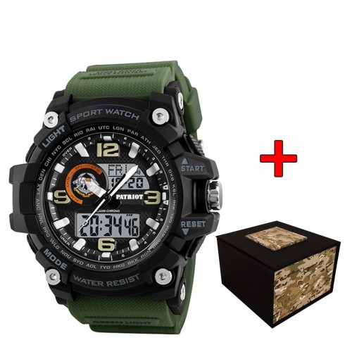 Купити Patriot 012AGSSO ССО Чорні з зеленим + Коробка Купити Patriot 012AGSSO ССО Чорні з зеленим + Коробка