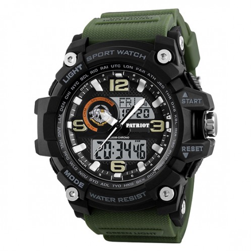 Купити Patriot 012AGSSO ССО Чорні з зеленим + Коробка Купити Patriot 012AGSSO ССО Чорні з зеленим + Коробка