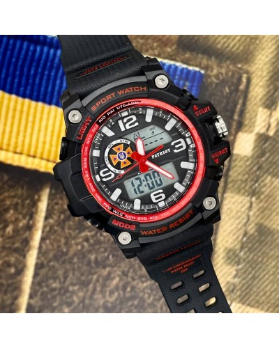 Купити Patriot 012BKRDDSNS ДСНС Чорні з червоним + Коробка