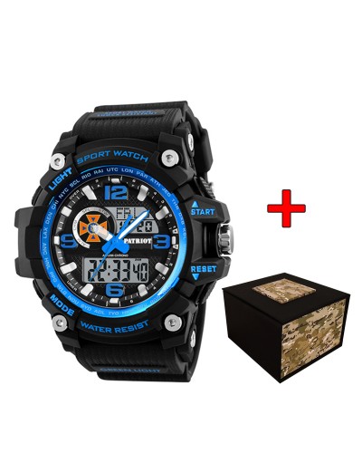 Купити Patriot 012BUBKDSNS ДСНС Чорні з синім + Коробка