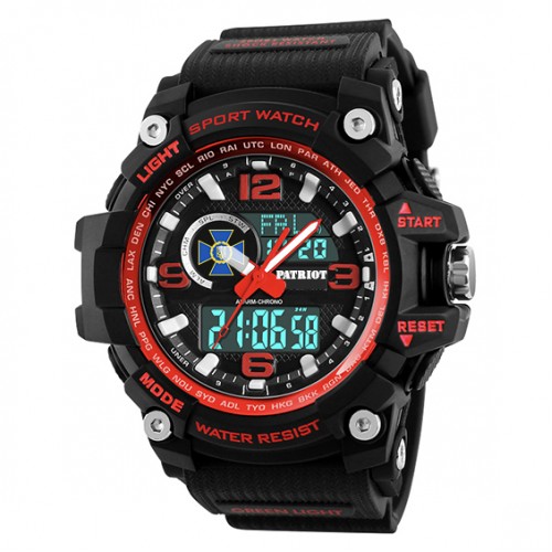 Купити Patriot 012BKRDSBU СБУ Чорні з червоним + Коробка Купити Patriot 012BKRDSBU СБУ Чорні з червоним + Коробка