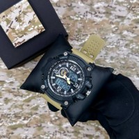 Чоловічий тактичний годинник Patriot 012BKKHTRO ТРО з комбінованим циферблатом та водозахистом 5 ATM