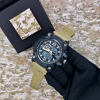 Чоловічий тактичний годинник Patriot 012BKKHTRO ТРО з комбінованим циферблатом та водозахистом 5 ATM
