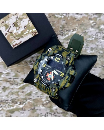 Купити Patriot 003CMGRDSNS ДСНС Зелений камуфляж + Коробка.