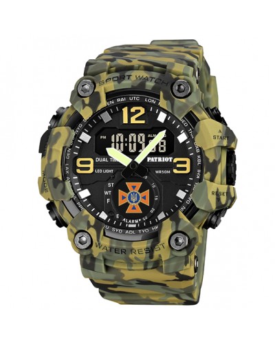 Купити Patriot 003CMGRDSNS ДСНС Зелений камуфляж + Коробка.