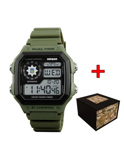 Купить Patriot 010AGPO Поліція Зелені + Коробка