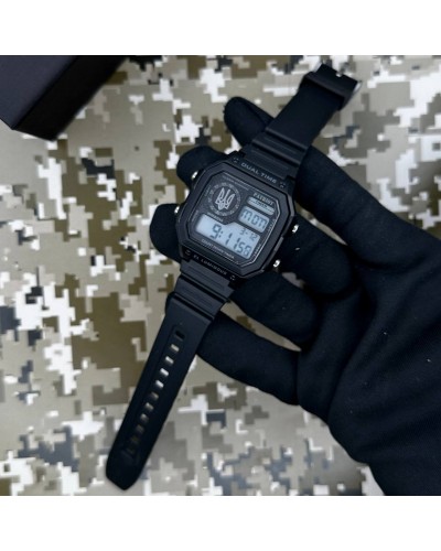 Купить Patriot 010BKUASI Тризуб срібло Чорні + Коробка.