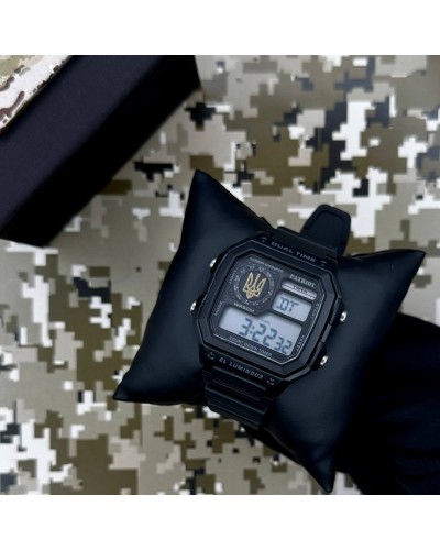 Купить Patriot 010BKUAGD Тризуб золото Чорні + Коробка.