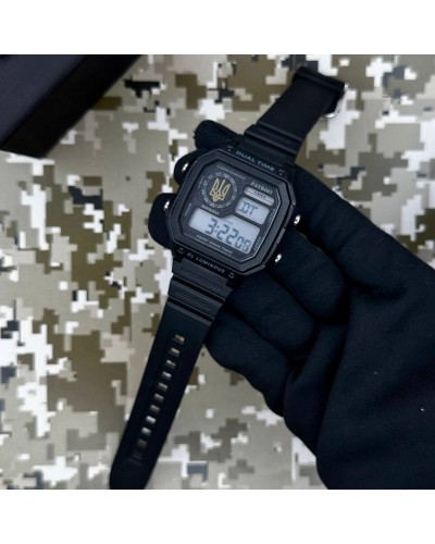 Купить Patriot 010BKUAGD Тризуб золото Чорні + Коробка.
