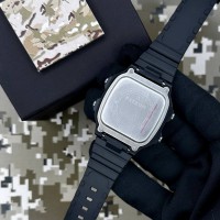Чоловічий тактичний годинник Patriot 010BKPO Поліція Чорний з електронним циферблатом та підсвічуванням