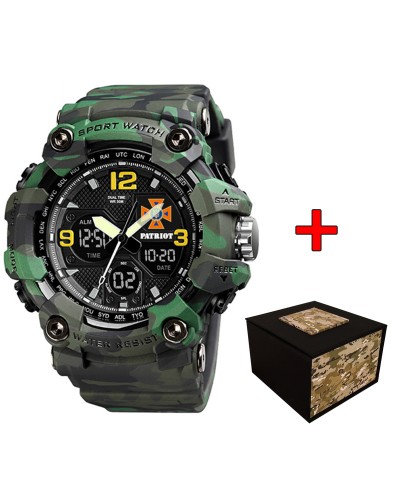 Купить Patriot 006CMGRDSNS ДСНС Зелений камуфляж + Коробка