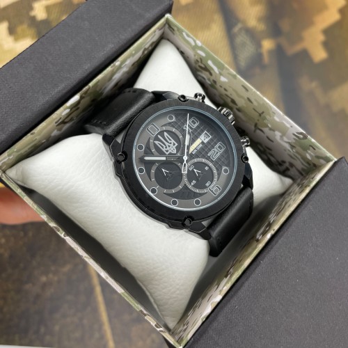 Купити Patriot 016BKBK Тризуб срібло Чорні + Коробка Купити Patriot 016BKBK Тризуб срібло Чорні + Коробка