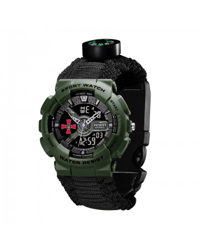 Купить Patriot 005AGSU ЗСУ Паракордовий ремінець Black + Коробка