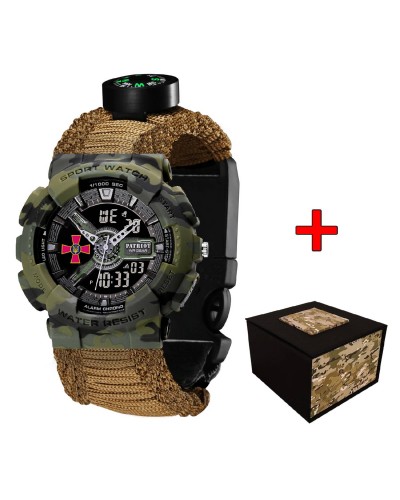 Купити Patriot 005AGSU ЗСУ Паракордовий ремінець Khaki + Коробка Купити Patriot 005AGSU ЗСУ Паракордовий ремінець Khaki + Коробка