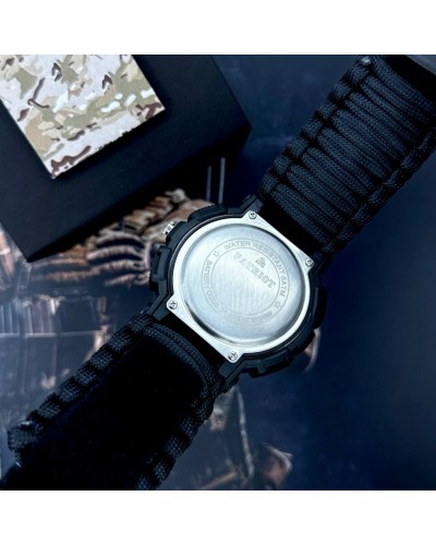 Купити Patriot 005BKSU ЗСУ Чорні Паракордовий ремінець Black + Коробка.
