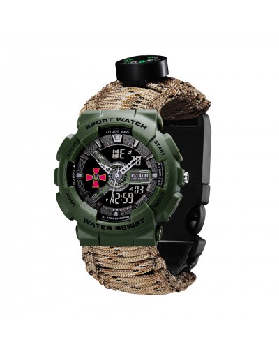 Купить Patriot 005AGSU ЗСУ Паракордовий ремінець Desert Camo + Коробка Купить Patriot 005AGSU ЗСУ Паракордовий ремінець Desert Camo + Коробка