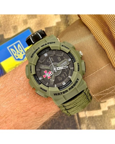 Купить Patriot 005AGSU ЗСУ Паракордовий ремінець Army Green + Коробка.