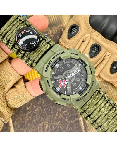Купить Patriot 005AGSU ЗСУ Паракордовий ремінець Army Green + Коробка.