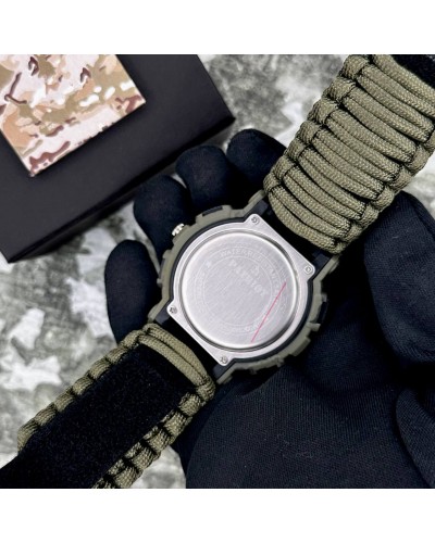 Купить Patriot 005CMGRSU ЗСУ Зелений камуфляж Паракордовий ремінець Army Green + Коробка.