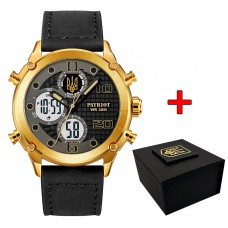 Patriot 017GDBK Тризуб золото Gold-Black.