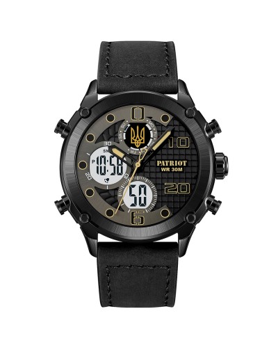 Купить Patriot 017BKWT Тризуб золото Black-White