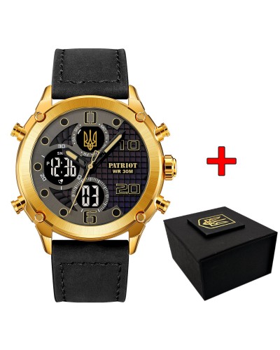 Купить Patriot 017GDBKBK Тризуб золото Gold-Black-Black