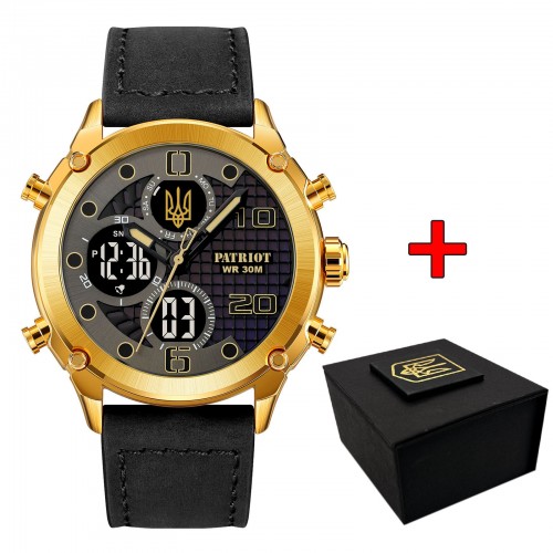 Купити Patriot 017GDBKBK Тризуб золото Gold-Black-Black Купити Patriot 017GDBKBK Тризуб золото Gold-Black-Black