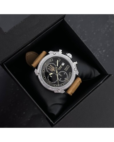 Купити Patriot 016 Silver-Black-Brown Тризуб золото