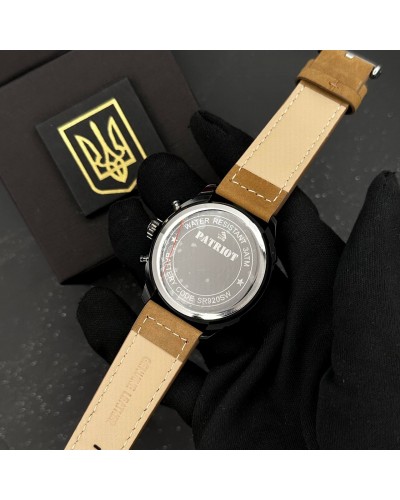 Купить Patriot 016 Black-Brown Тризуб золото