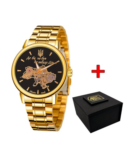 Купить Patriot 022 Gold-Black Mechanic Metall Не Забуду Дім