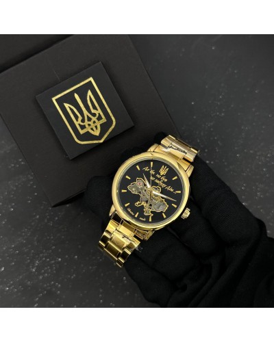 Купить Patriot 022 Gold-Black Mechanic Metall Не Забуду Дім