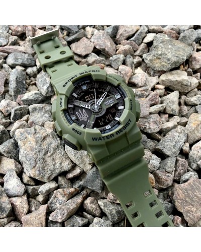 Купити Patriot 005 Тризуб срібло Army Green + Коробка