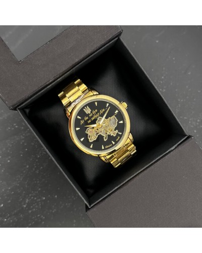 Купити Patriot 022-3D Не Забуду Дім Gold-Black Steel