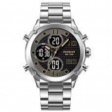Patriot 017SSIBK Silver-Black Steel