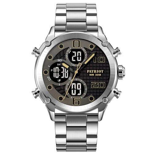 Купити Patriot 017SSIBK Silver-Black Steel