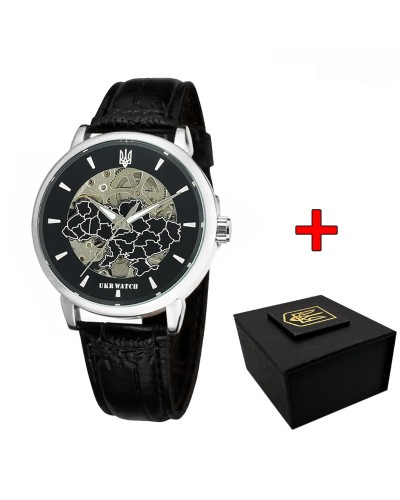Купити Ukrwatch Україна Silver-Black