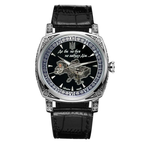 Купити Patriot 021-3D Скелетон Не забуду дім Silver-Black Купити Patriot 021-3D Скелетон Не забуду дім Silver-Black