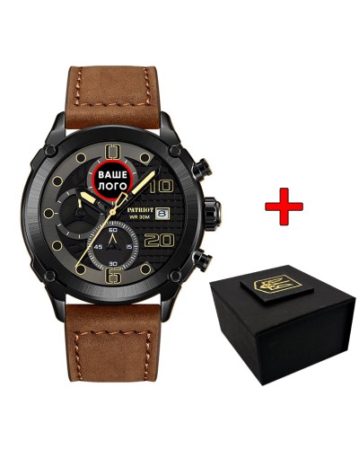 Купить Patriot 016 Ваше Лого Black-Brown