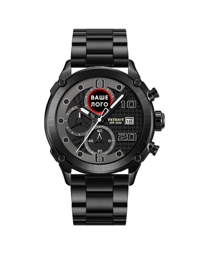 Купити Patriot 016 Ваше Лого Black-Black Steel