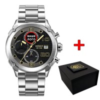 Patriot 016 Ваше Лого Silver-Black Steel