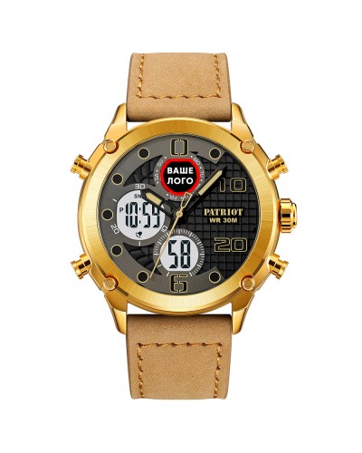Купити Patriot 017 Ваше Лого Gold-White-Light Brown