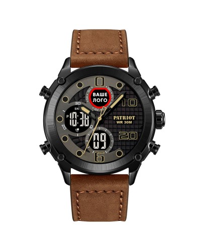Купити Patriot 017 Ваше Лого Black-Brown